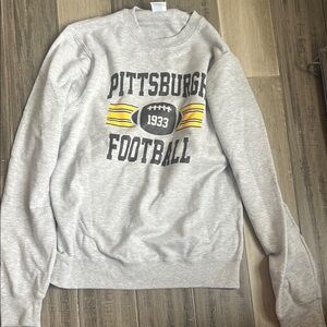 Pittsburgh Football Gray Sweater